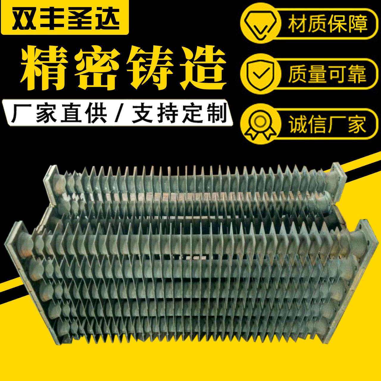 工业锅炉配件铸铁省煤器 流线型1.5米精密铸造省煤器管180度弯头