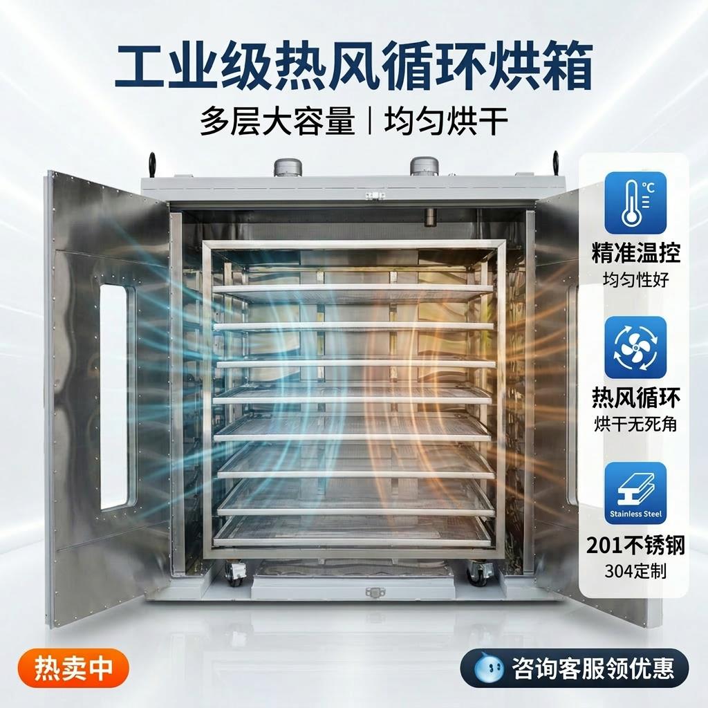 500高温烘箱工业用电热鼓风干燥箱恒温箱推车大型烤箱烘干箱定制