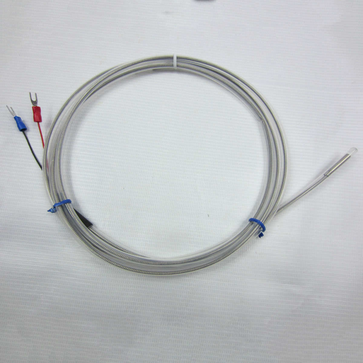 电镀厂用进口K型 铁氟龙热电偶 防酸防碱感温线可开13%的增值税票