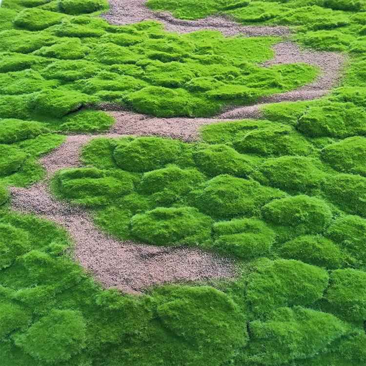 仿真苔藓草皮假青苔植物墙墙面橱窗绿植装饰微景观苔藓草坪打底