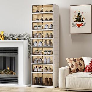 Large Capacity Home Shoe Storage Box, Dust-proof Shoe Cabine