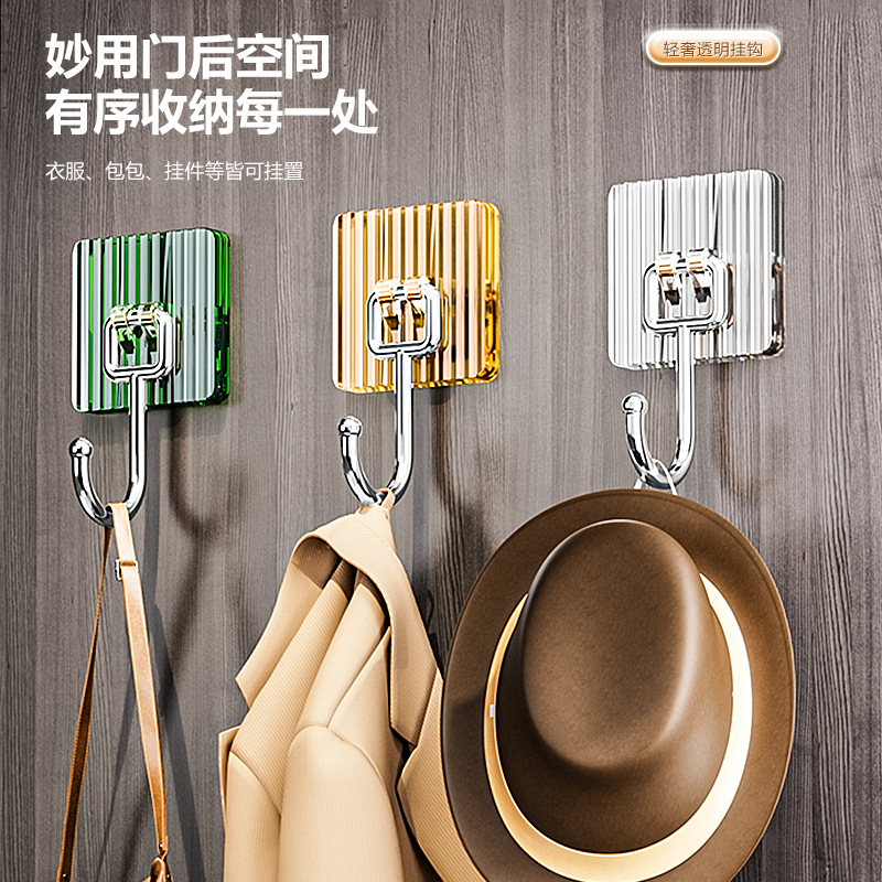 卫生间挂衣钩挂钩强力粘胶粘钩