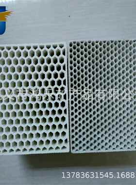 钢铁厂提高燃料热值利用率陶瓷蜂窝蓄热体六边孔φ6mm四方孔