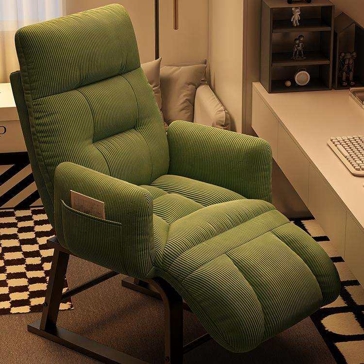 折叠躺椅可睡可躺午休椅懒人沙发办公午睡两用椅电脑椅单人沙发椅