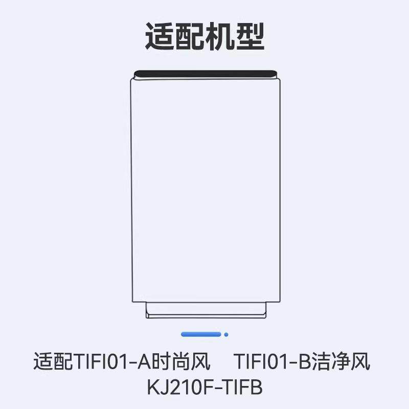 博轩适配德国tipon汉朗空气净化器滤网TIFI01-B TIFI01-A洁净风