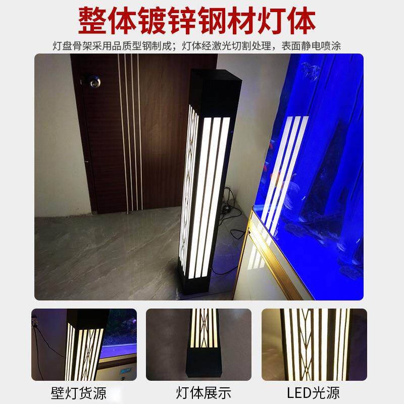工程中式户外壁灯 led庭院不锈钢灯柱园林亮化特色造型景观灯