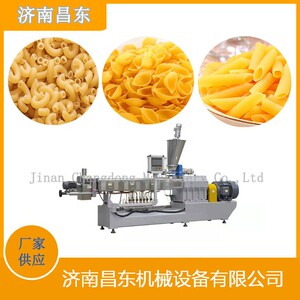 通心粉生产线 斜切通心粉加工设备 螺旋贝克意大利面加工机械