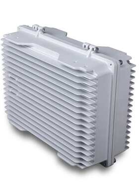 RU302108铝合金散热防水壳体压铸通讯机箱外壳CNC户外无线直放站