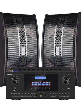 家庭ktv音响套装全套点歌触摸屏一体机卡拉OK功放家用K歌110/220V