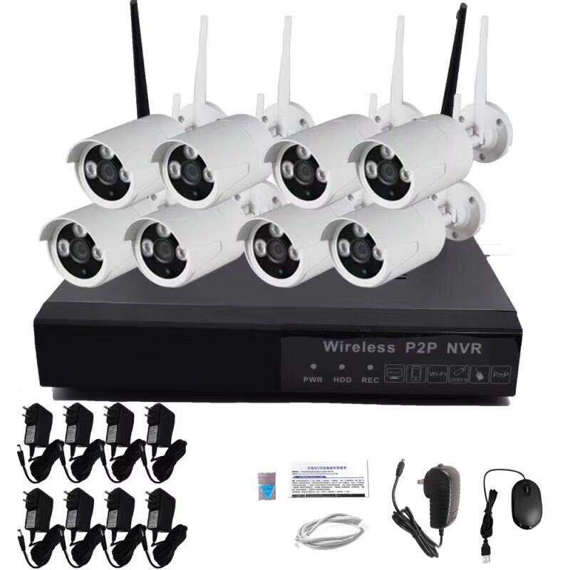 监控套装HDNVKI1080Pk无线监控套装wirelesRsnvritTcHJ-1008Vamer