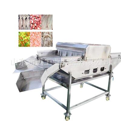 水产虾仁包冰衣机速冻鱿鱼龙虾尾冷冻食品挂冰机鸡爪刀鱼裹冰机