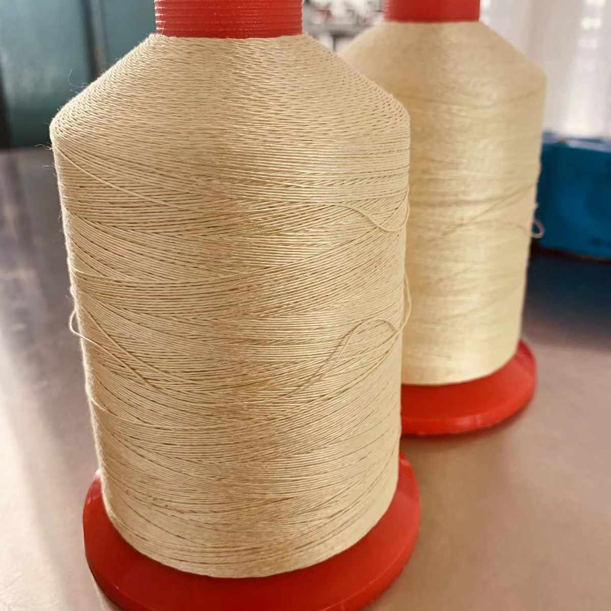 芳纶包钢丝线 6根钢丝线 耐高低温耐腐蚀强保温套 芳纶缝纫线批发