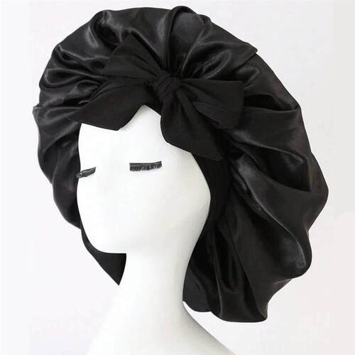 Satin Bonnet Silk Bonnet Adjustable Bonne For Sleeping Hair