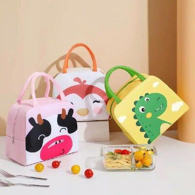 Baby Milk Bottle Insulation Bags Cartoon Animals Waterproof