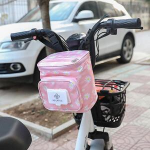 电动车挂包前置防水电车收纳袋电车储物兜大容量摩托挂兜手机包