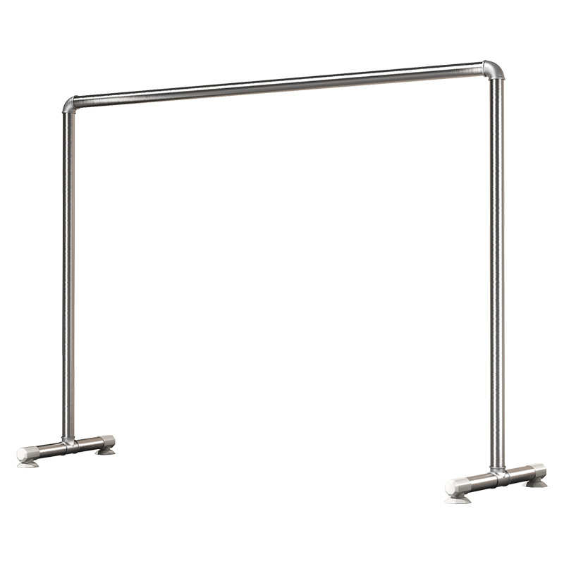 简易卧室挂衣架落地立式室外晾晒衣服的架子不锈钢阳台家用晾衣架