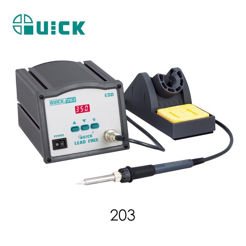 Q臺UICK20元3焊電烙鐵高修頻恒溫電焊臺203器件維焊接工具