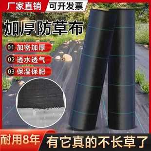 PP進口全新新型防草布加厚耐用果園果樹透氣農用除草地布