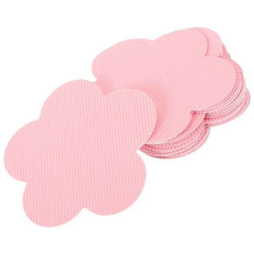 12 Pcs Petal Bathroom Anti-slip Stickers Waterproof Non for