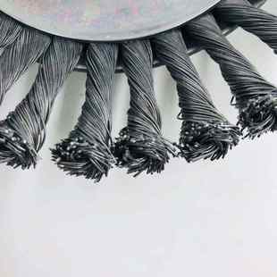 weed 孔径25MM Wire 扭丝碗型钢丝刷Steel Brushes 8寸钢丝除草轮