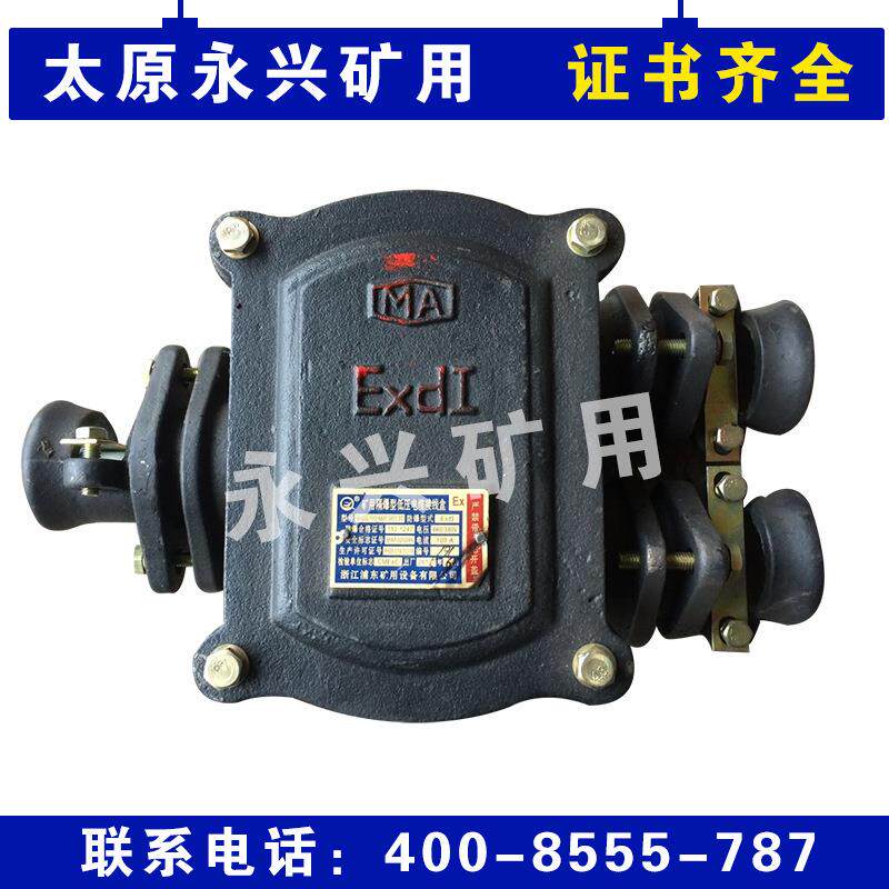 山西矿用隔爆型低压接线合BHD2-100A二通三通四通防爆接线盒报价