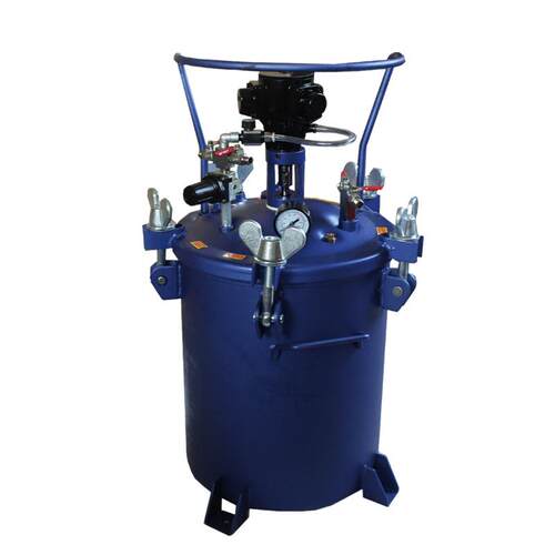 全自动气动搅拌压力桶30L不锈钢喷胶罐40L60L油漆涂料油墨搅拌桶