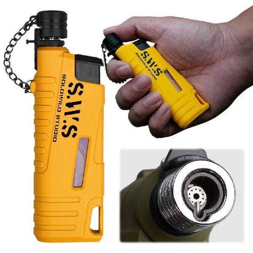 Portable Retractable Igniter Windproof Outdoor Barbecue Gas