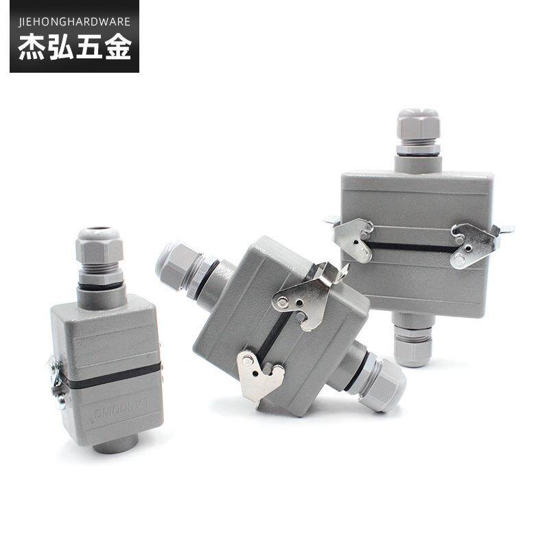 厂家直销矩形连接器重载连接器空中对接航空插头HDC-HE-016-1V