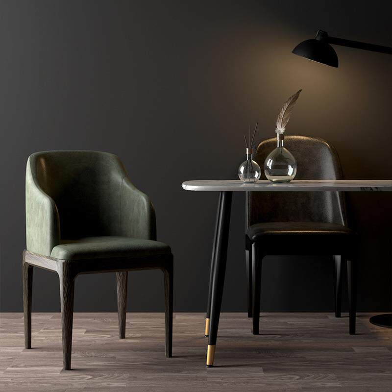 轻奢餐椅时尚创意网红凳子北欧家用靠背椅子咖啡餐厅吃饭桌椅组合