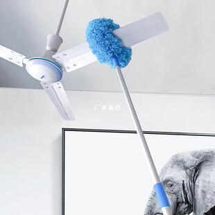 家用可伸缩鸡毛掸子环形除尘扫灰尘打扫工具扫天花板清洁掸子