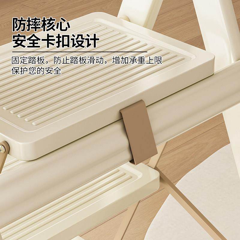 梯家用厚两FNQ-DD-0用折子叠伸缩楼梯乔迁梯室内便携加型登高人小,居家日用,家用梯,淘宝优惠券,粉丝福利购,淘宝优惠卷