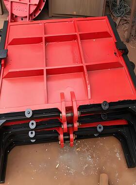 铸铁闸止水铸平板铁方闸门农田门灌溉渠道闸门平铸面铁镶LAL铜闸