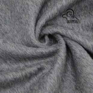 面呢面料10双阿羊尔卡90毛羊驼毛羊巴绒面料大衣外套双面毛呢IER