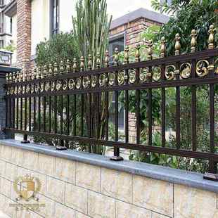别墅阳台户外围栏庭院批发小区栏杆防护栏铝合金厂家围栏艺铝护栏