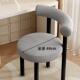 化妆椅现代简约凳子家用餐椅卧室梳妆台美甲椅子软包奶油风化妆凳