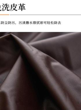 科技布通防床头套弹力用欧水式软革靠背罩罩全包防尘保F98HTH9J护