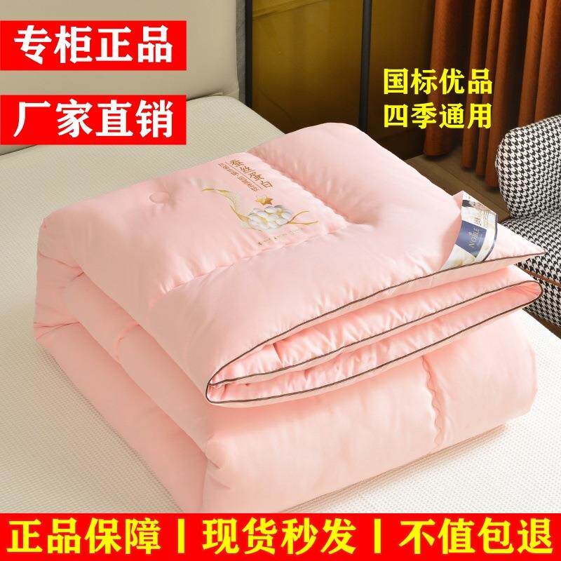 蚕丝被桑蚕丝加厚冬被单人夏季薄被双人春秋被子被芯四季通用工厂