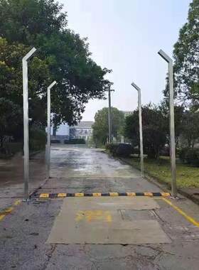 全自动养殖场物流园车辆消毒通道 医院大门消毒喷雾机