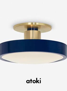 Ra=97吸顶灯全光谱Atoki奶油Led客厅法式覆古卧室儿童房蓝色阳台A