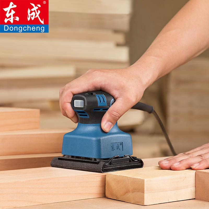 东城平板砂光机砂纸打磨机木工打磨机沙纸机平面墙壁抛光电动工具