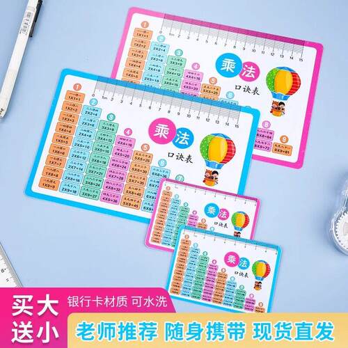 Multiplication and Division Rhyme Table Cards for Primary Sc