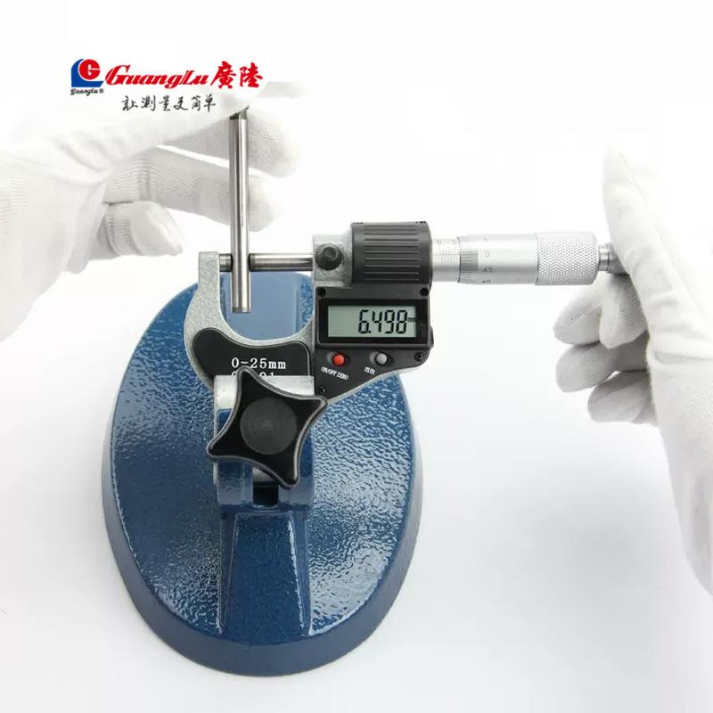 广陆数显外径千分尺0-25精度0.02IFL0厚仪测分厘卡电子螺高旋测微