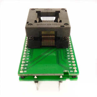 qfp44 厂家座汽车适配烧录芯片西尔.座特双板qfp448mmhmilu-0