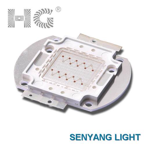 红蓝双色led集成灯珠大功率20W660/460nm 植物灯补光led灯珠