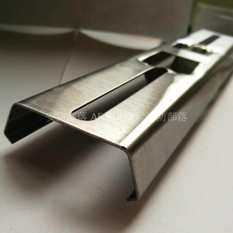 监控箱配电箱不锈钢安装支架抱柱支架配电箱安装横杆抱箍30CM