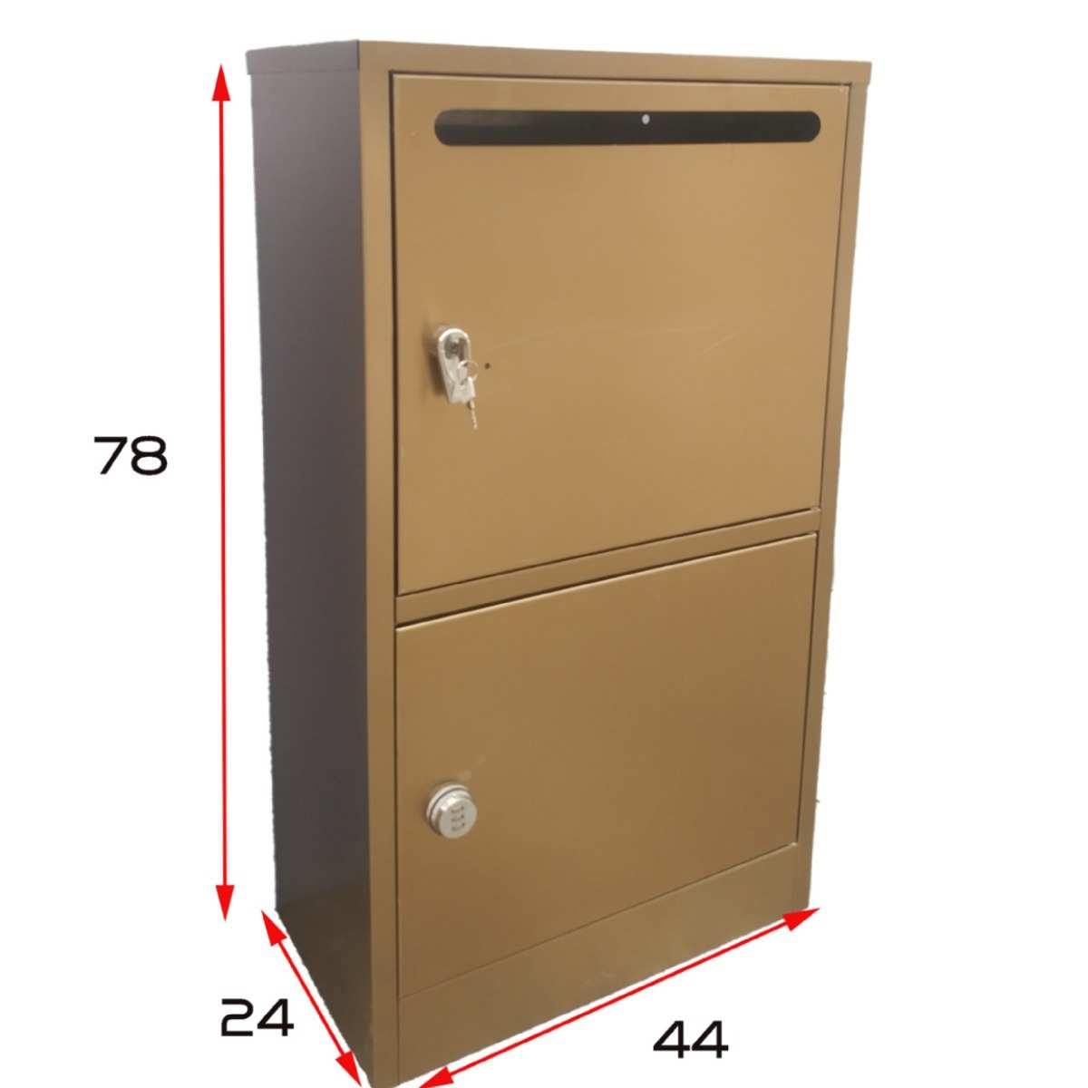 家用快递柜家门口别墅个人户外投递收件柜室外智能防雨防盗存放箱