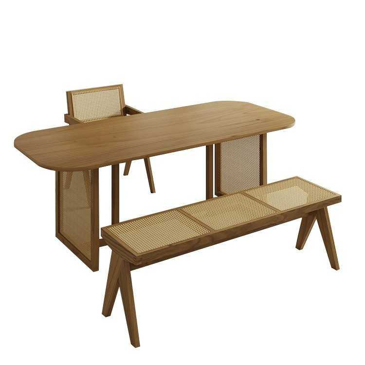 侘寂风原木泡茶台实木大板茶桌椅组合家用办公编藤桌子简约泡茶桌,住宅家具,家用茶台/茶桌,淘宝优惠券,粉丝福利购,淘宝优惠卷