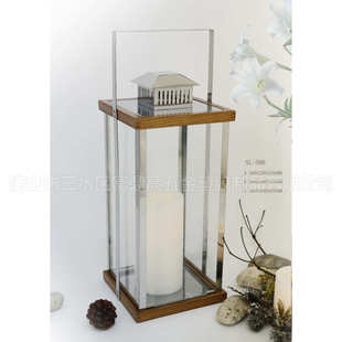 定制不锈钢欧式 饰布置灯花园灯 烛台外贸简约现代风灯party气氛装