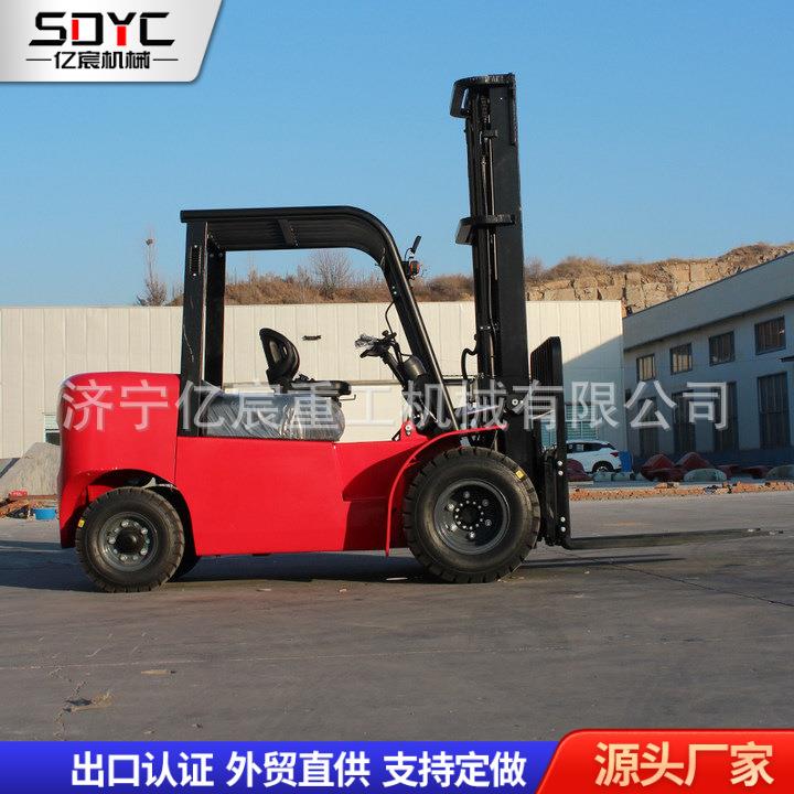 出口柴油内燃叉车4吨5吨6吨堆高升降车平衡重式四驱柴油叉车