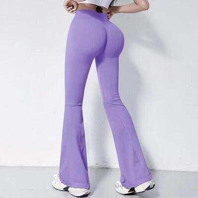 Fiona Waisted Bell Bottom Flare Jeans Mykonos Blue